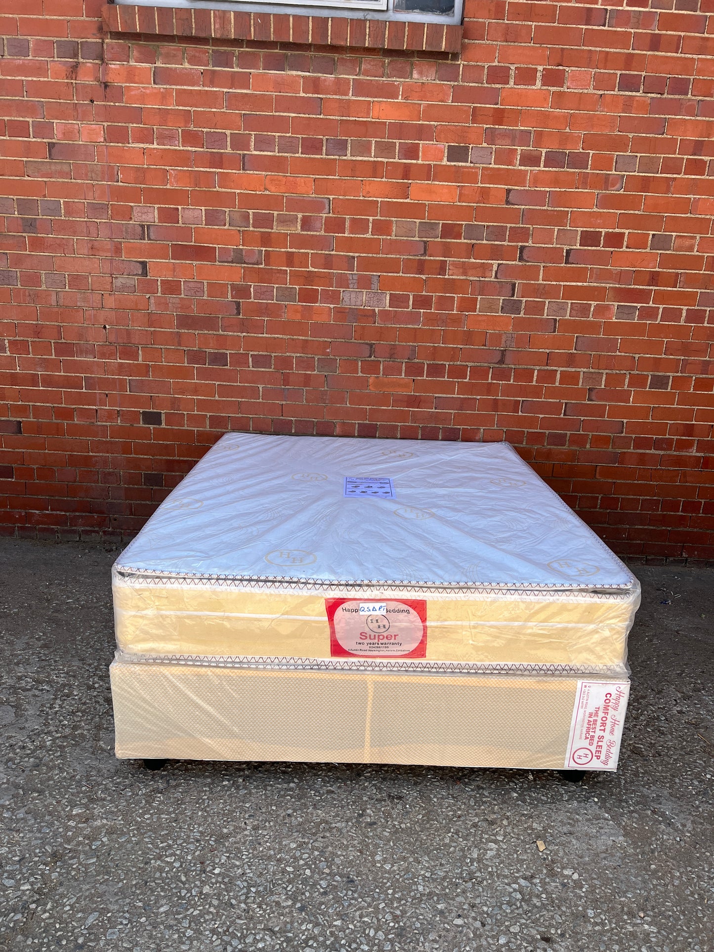 queen compressed fibre bed