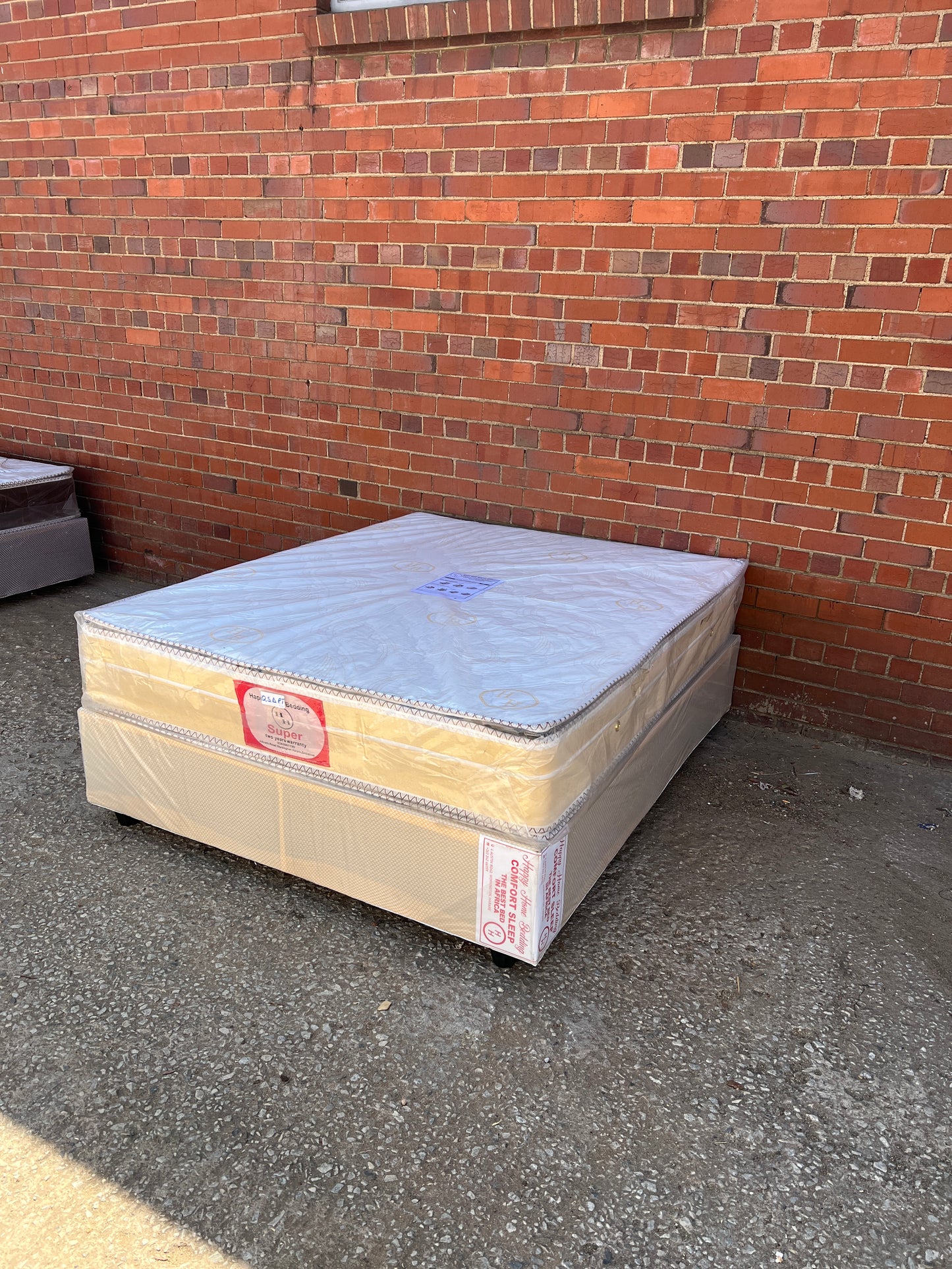 queen compressed fibre bed