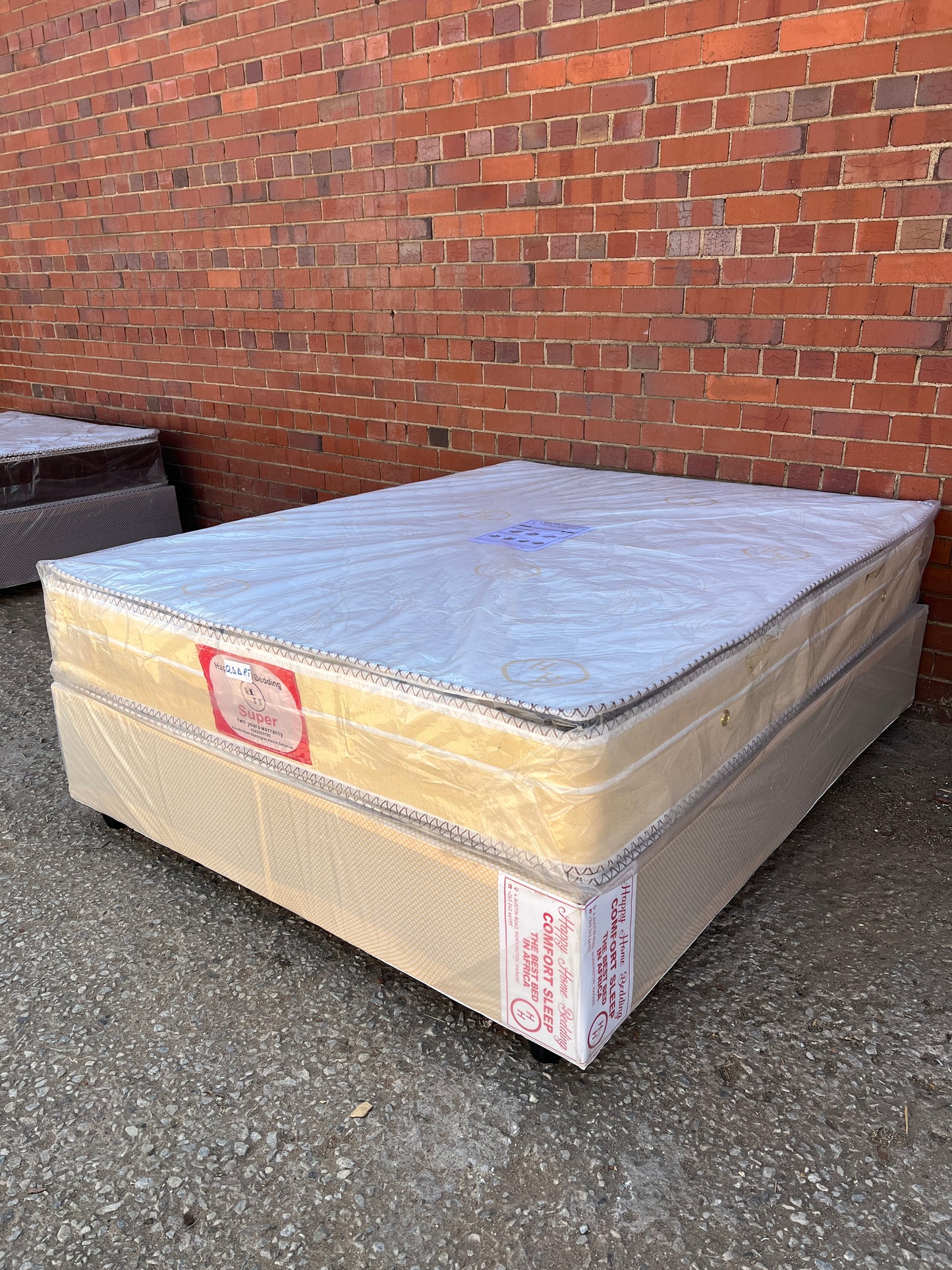 queen compressed fibre bed