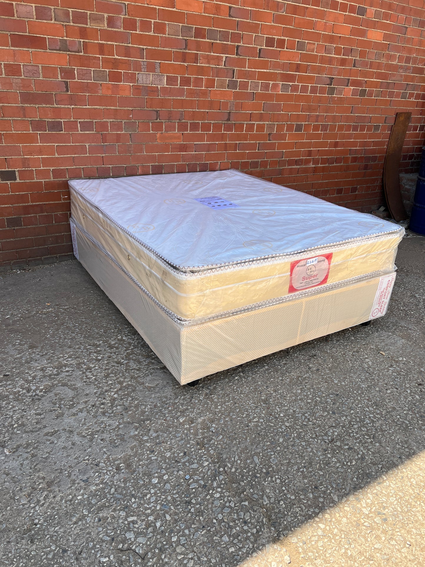 queen compressed fibre bed
