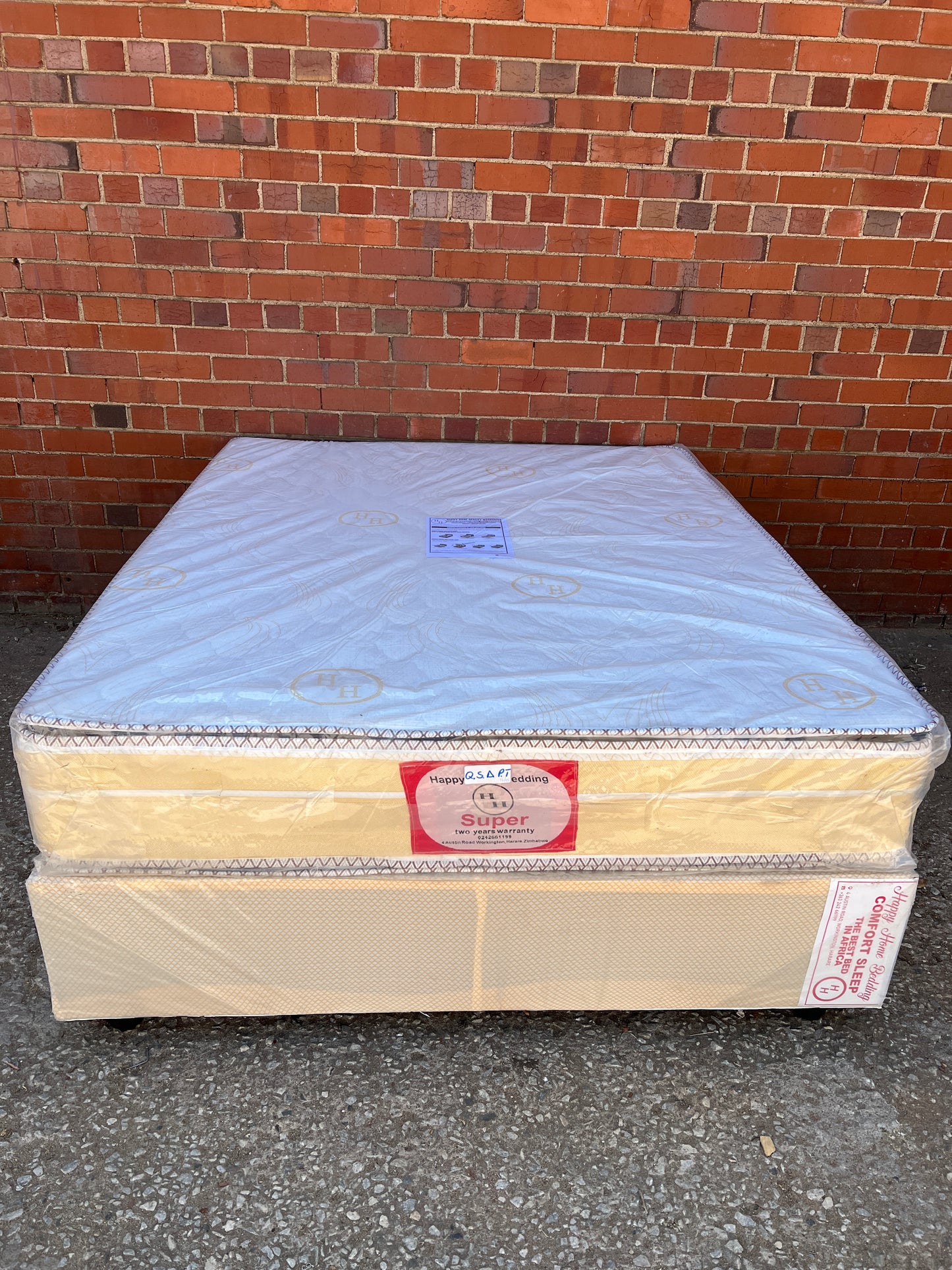 queen compressed fibre bed