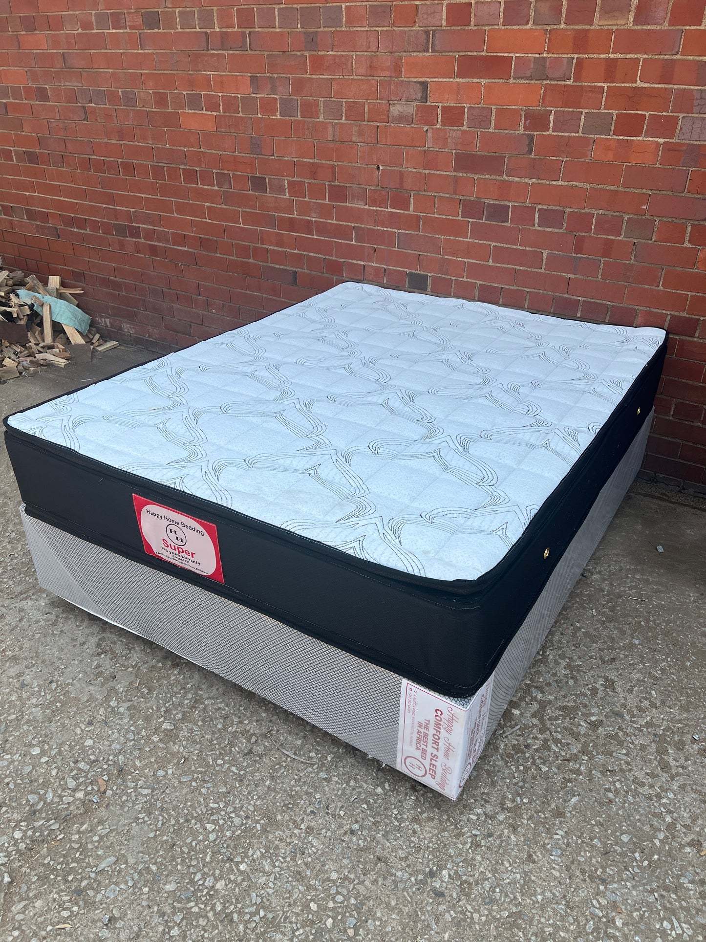 double fire compressed bed