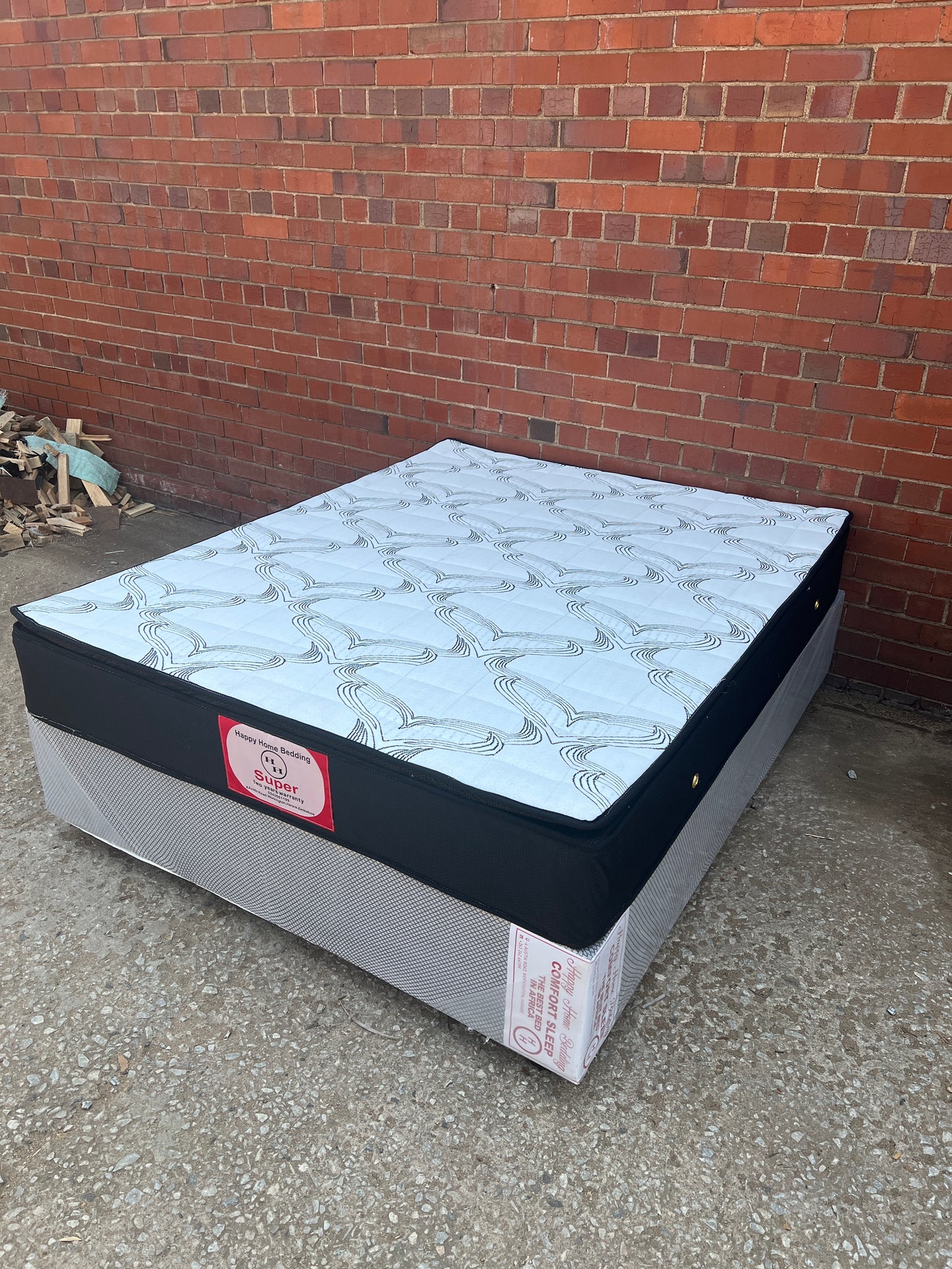 double fire compressed bed
