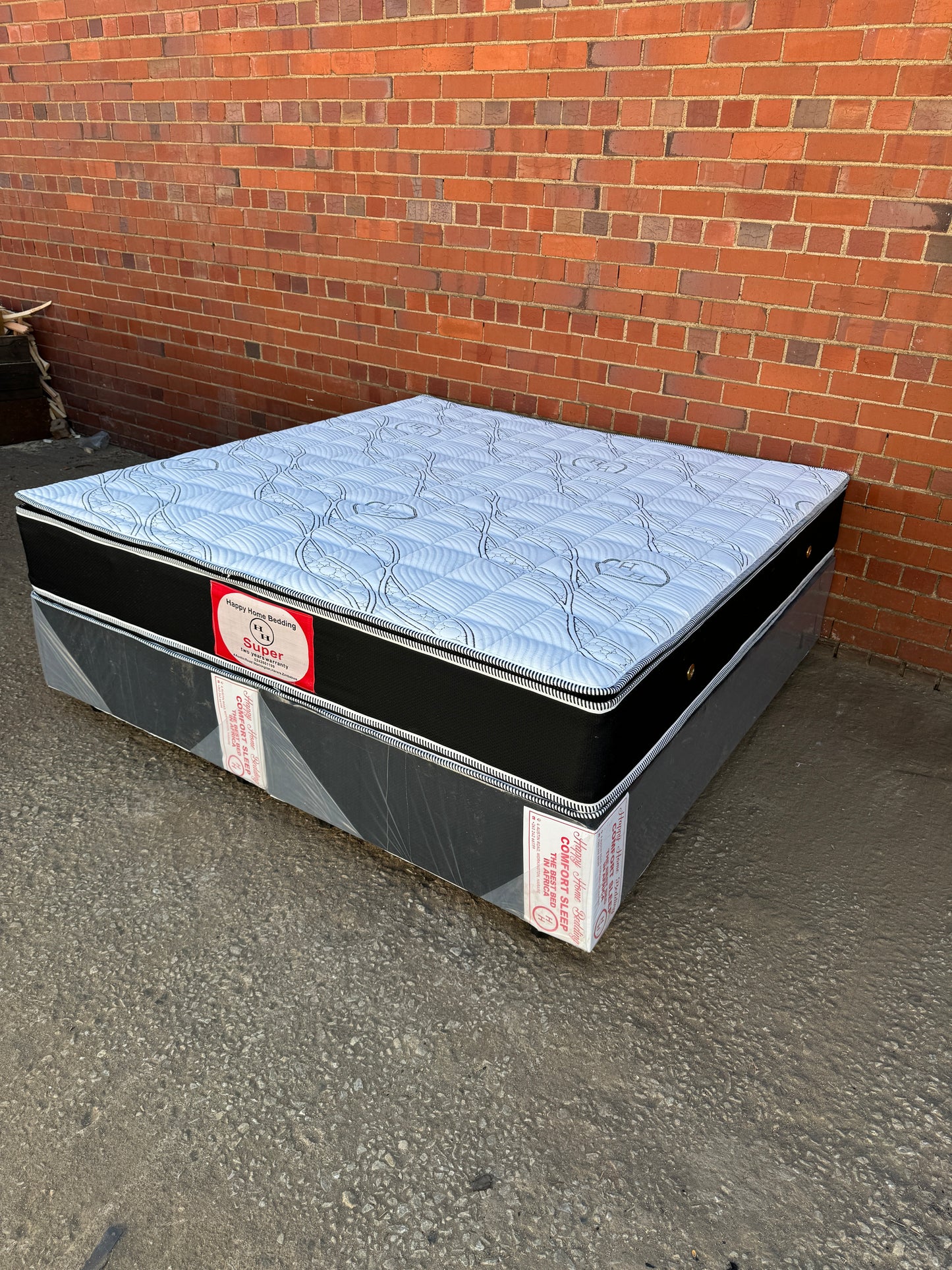 king bed pillow top spring
