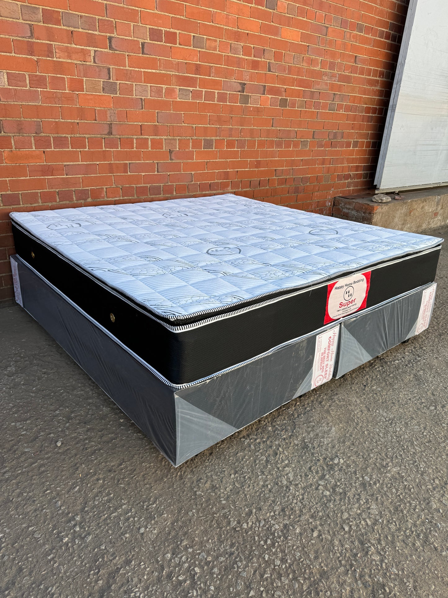 king bed pillow top spring