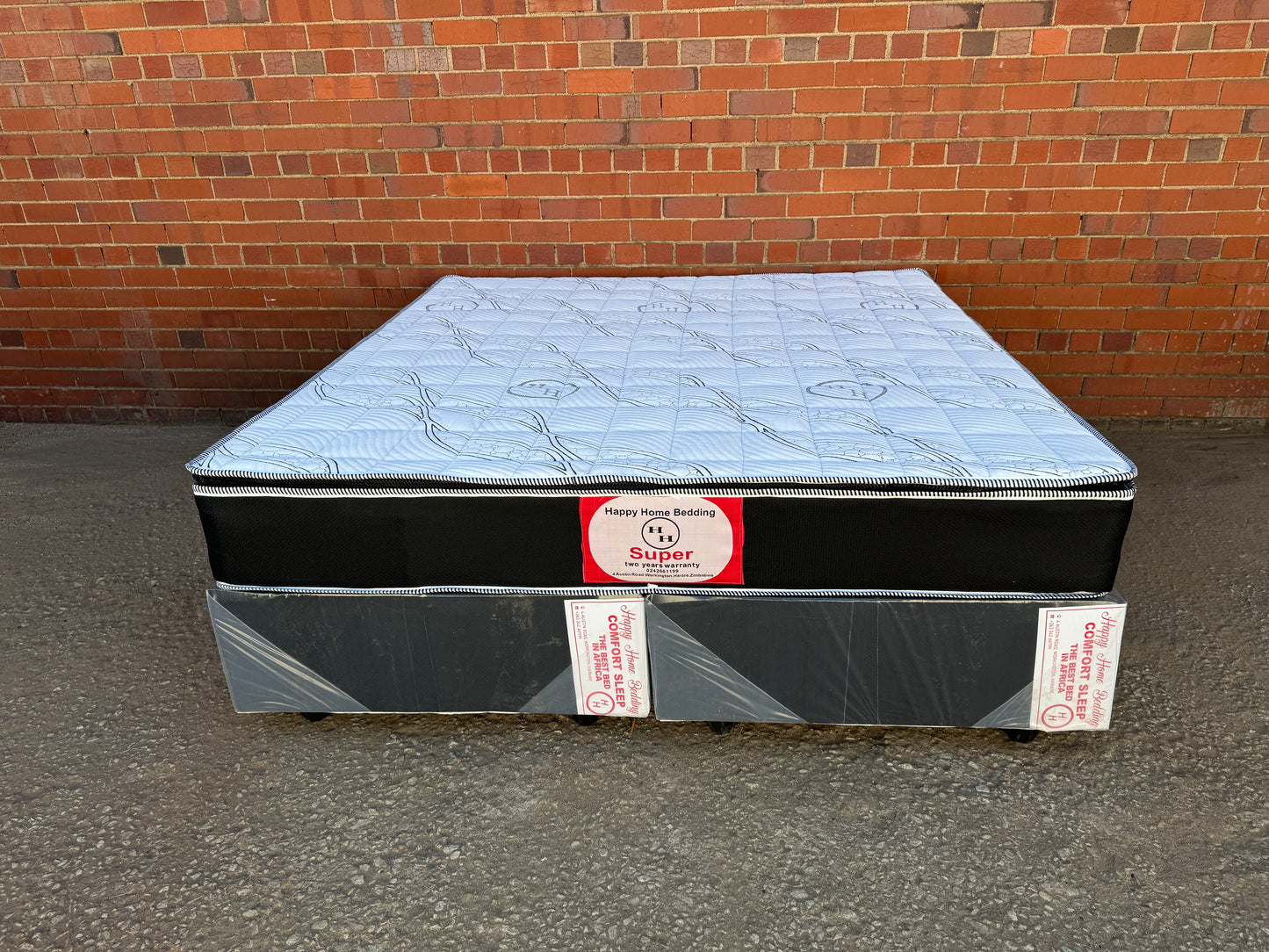 king bed pillow top spring