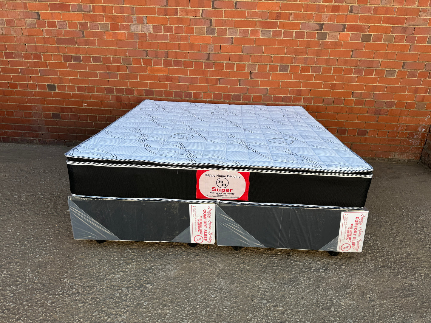king bed pillow top spring