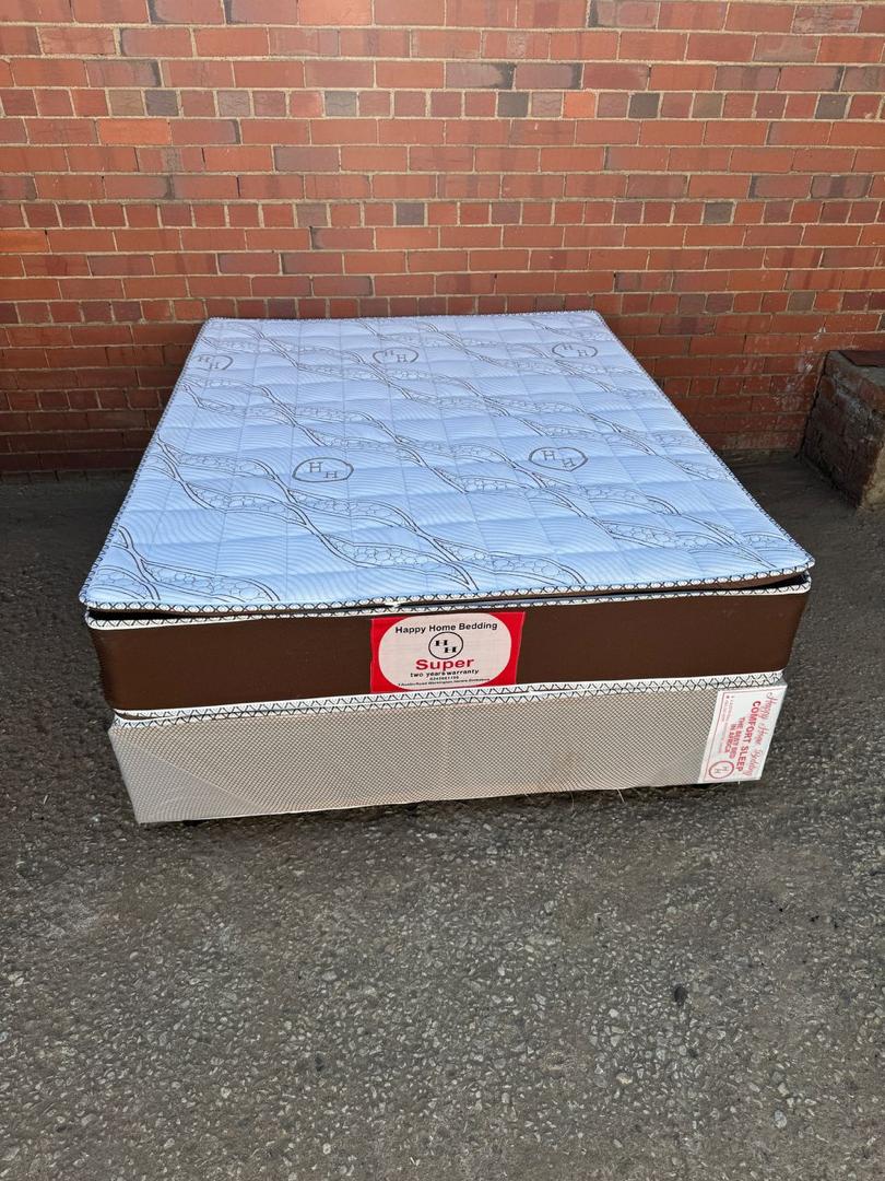 double standard pillow top bed spring