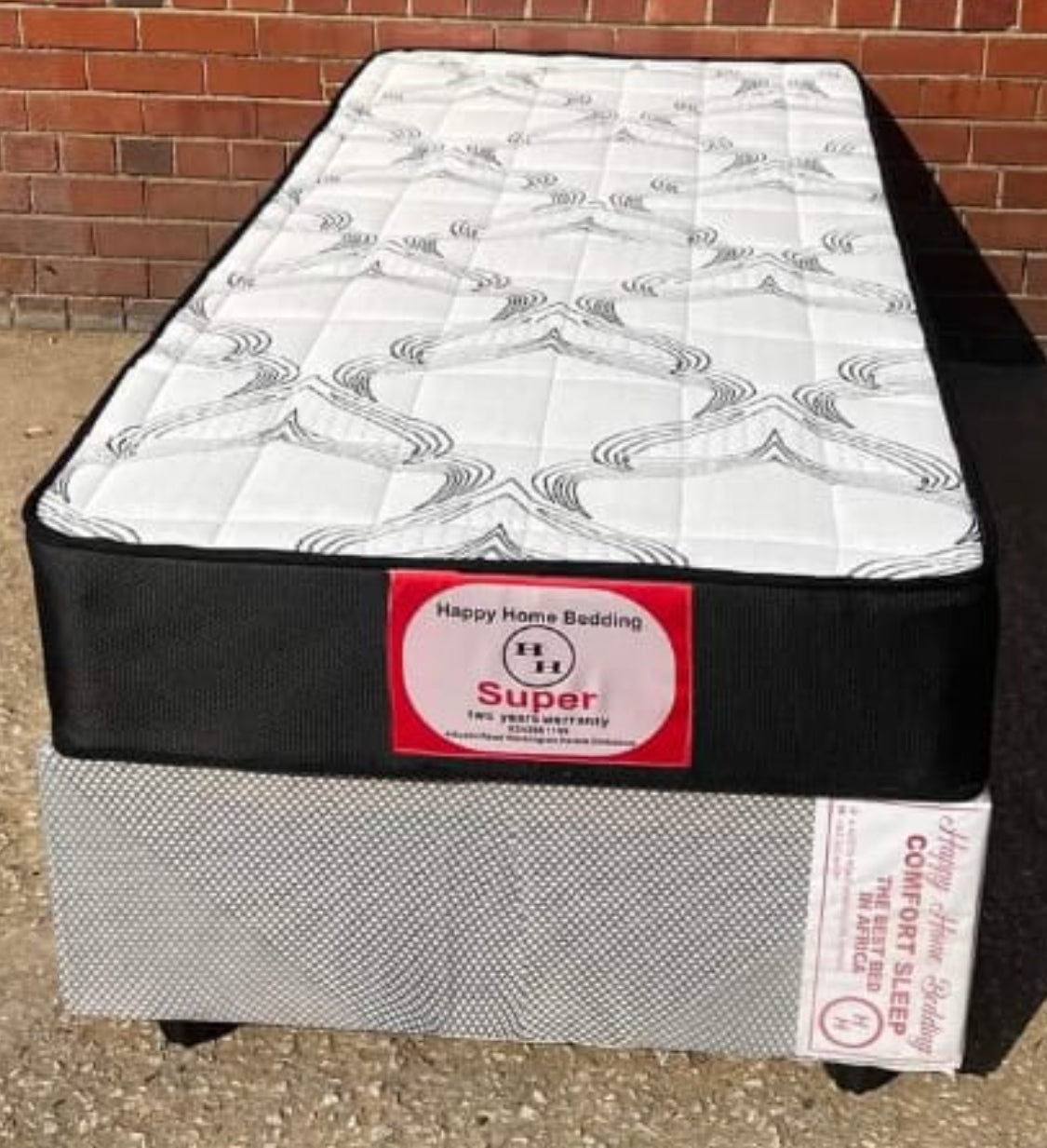 Single Standard Spring Bed - Comfortable and Durable