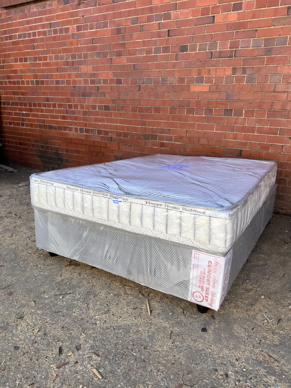 double foam rubber hig density bed