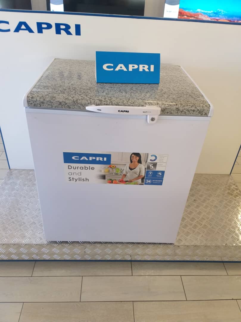 capri  210 litres  deep freezer