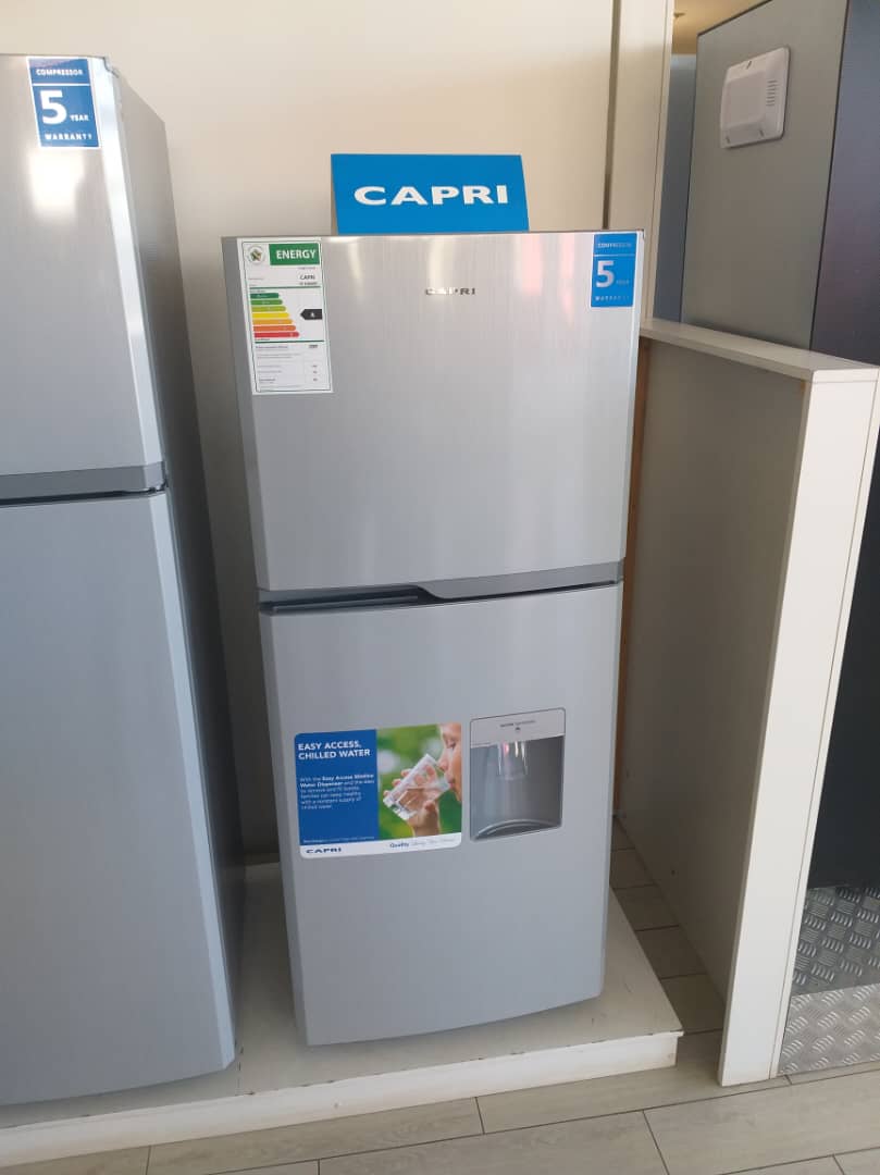 capri fridge  290 litres with water dispenser