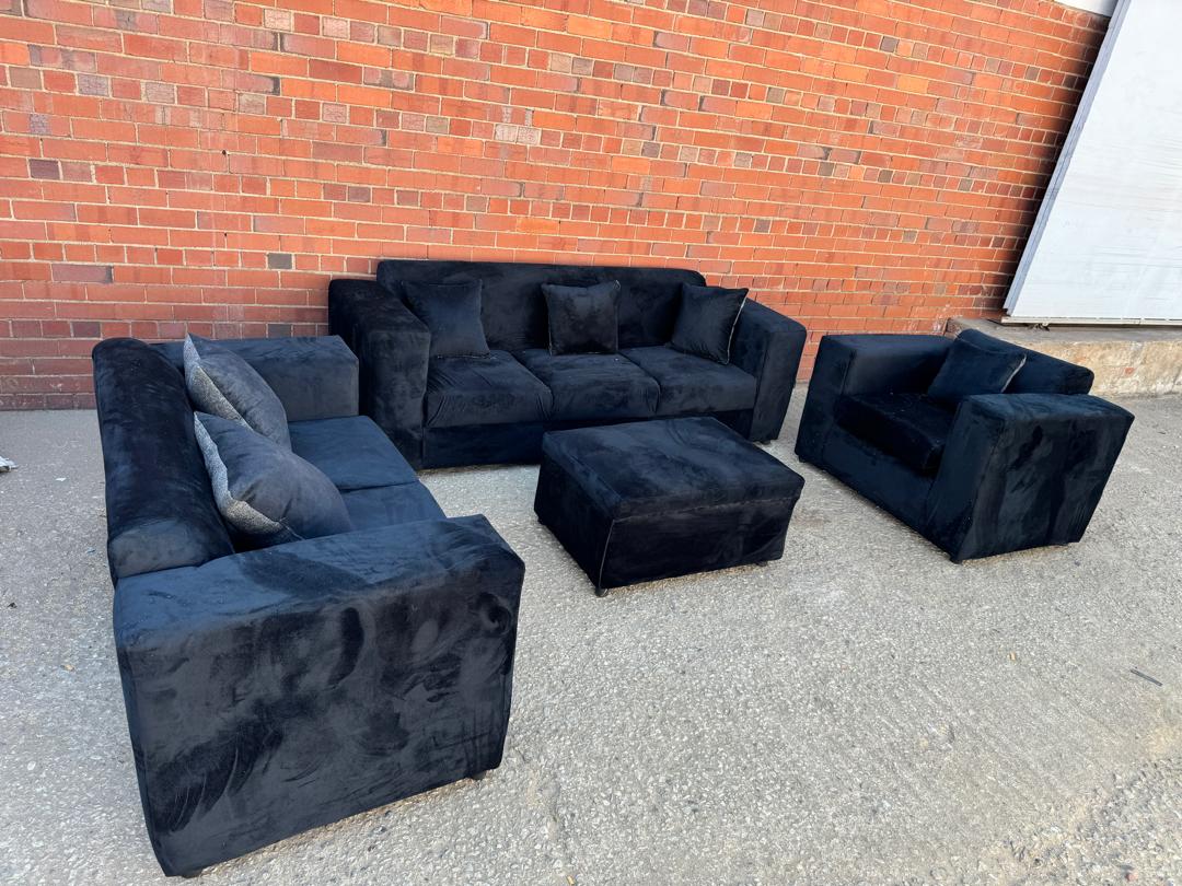 7 seaters box sofa