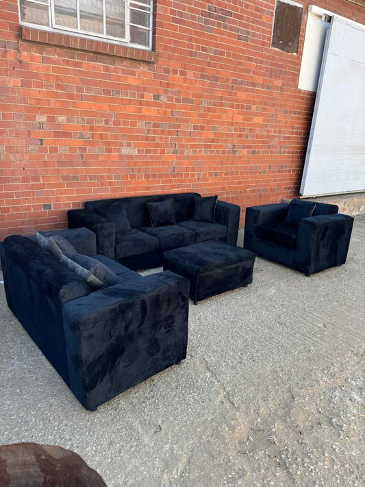7 seaters box sofa