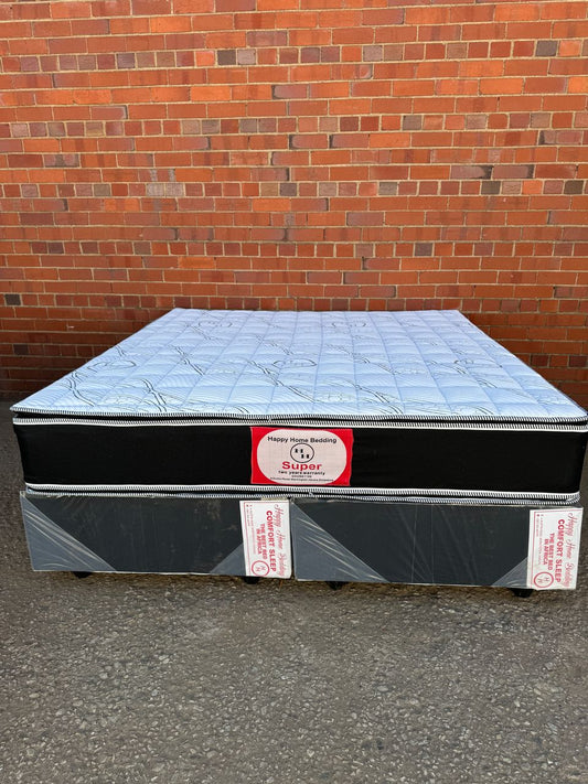 King standard pillow top spring bed